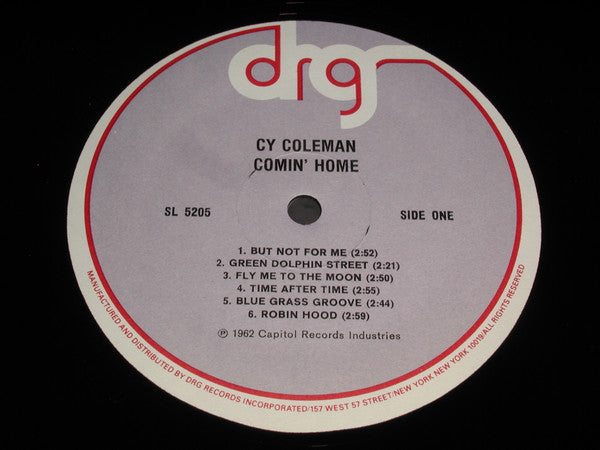 Cy Coleman : Comin' Home (LP, Album)