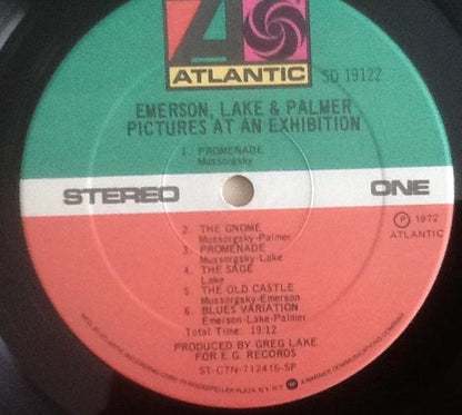 Emerson, Lake & Palmer : Pictures At An Exhibition (LP, Album, RE, Spe)