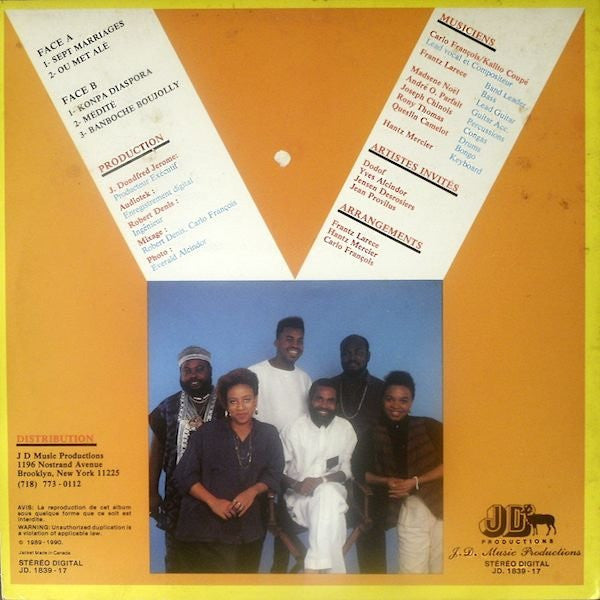 Kalito Coupé : 7 Marriages - Méditation (LP)