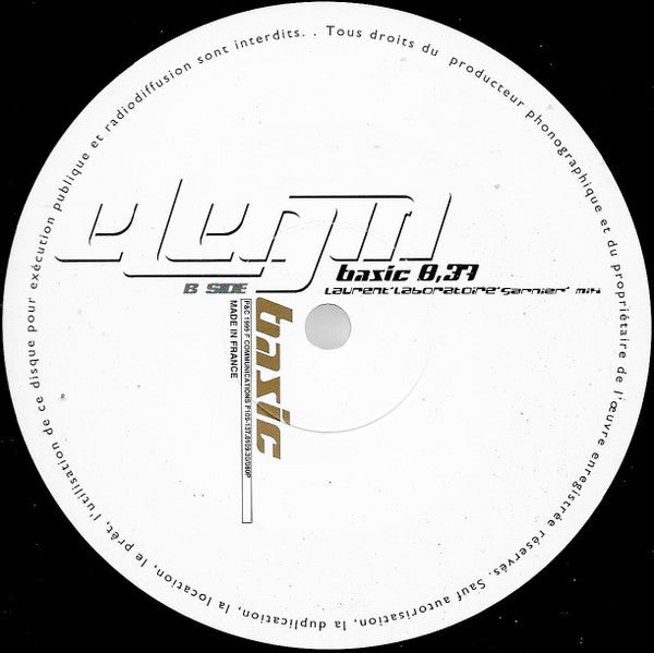 Elegia : Basic (12", Single)