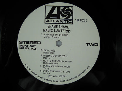 Magic Lanterns : Shame Shame (LP, Album, Promo)