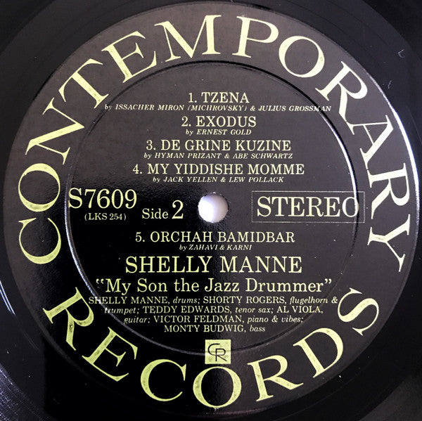 Shelly Manne : My Son The Jazz Drummer! (LP, Album)