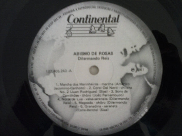 Dilermando Reis : Abismo De Rosas (LP, Album, RP)