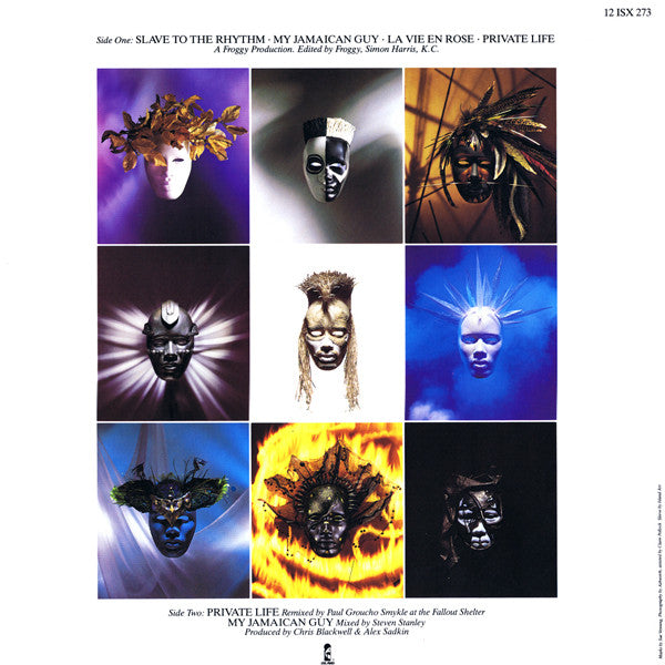 Grace Jones : Re-Mix Re-Mask (12")