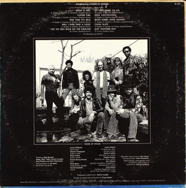 Tower Of Power : Tower Of Power (LP, Album, RE, Win)