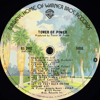 Tower Of Power : Tower Of Power (LP, Album, RE, Win)