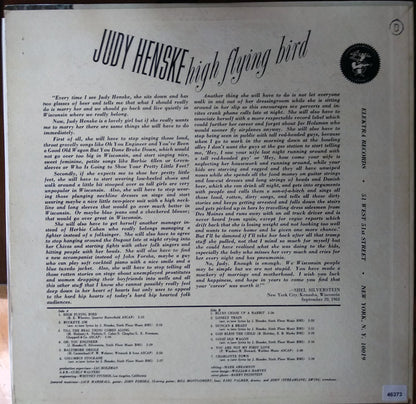 Judy Henske : High Flying Bird (LP, Album, Mono, Pit)