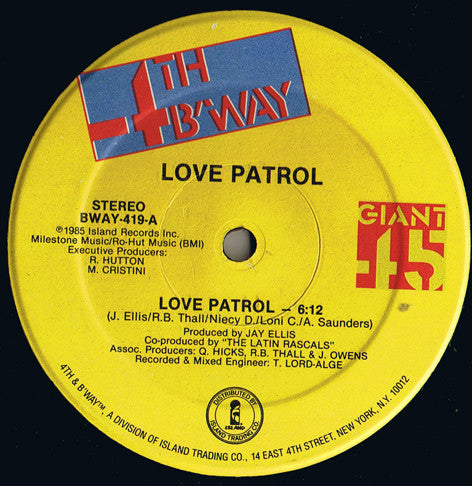 Love Patrol : Love Patrol (12")
