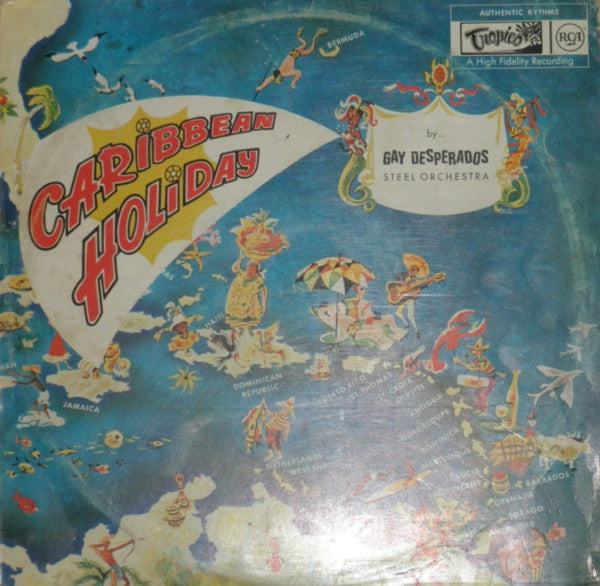 Gay Desperadoes Steel Orchestra : Caribbean Holiday (LP, Album)
