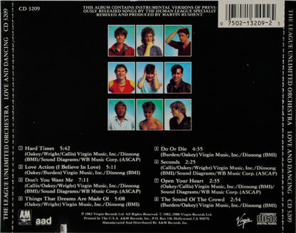 The League Unlimited Orchestra : Love And Dancing (CD, Album, RE)