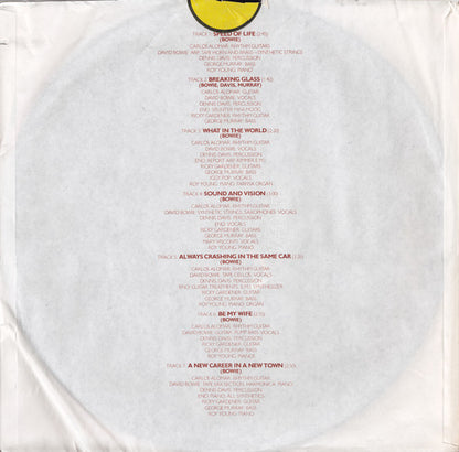 David Bowie : Low (LP, Album, Ind)