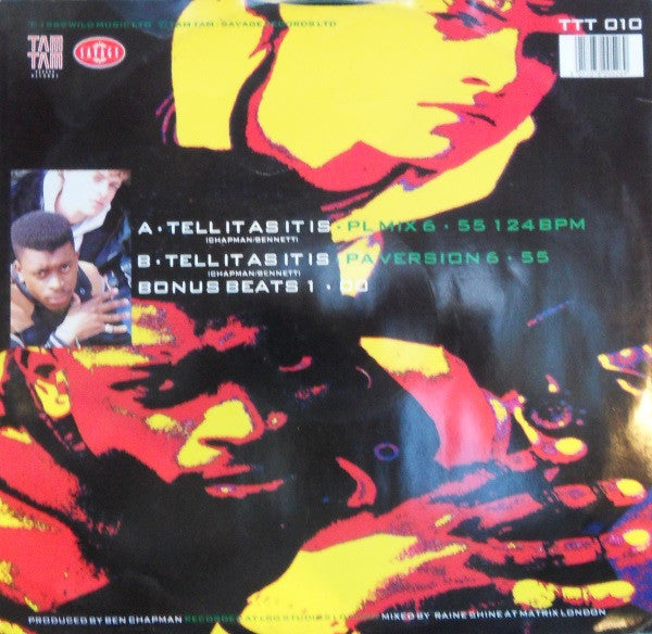 Company 2 : Tell It As It Is (12")