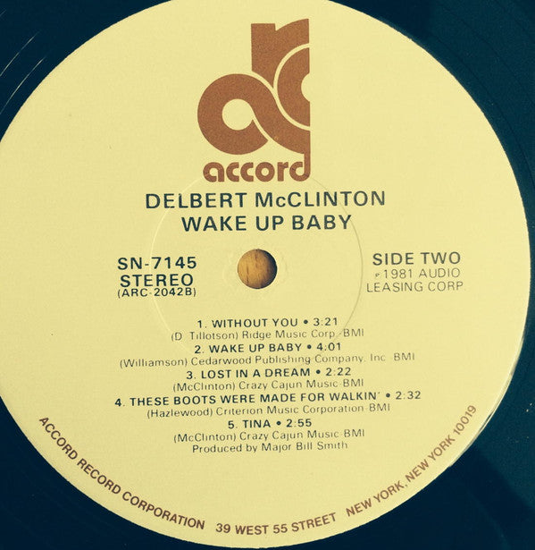 Delbert McClinton : Wake Up Baby (LP, Comp)