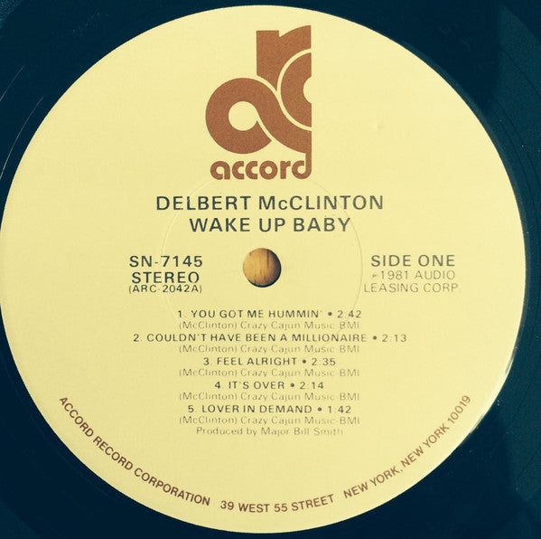 Delbert McClinton : Wake Up Baby (LP, Comp)