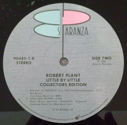 Robert Plant : Little By Little (Collectors Edition) (12", EP, All)