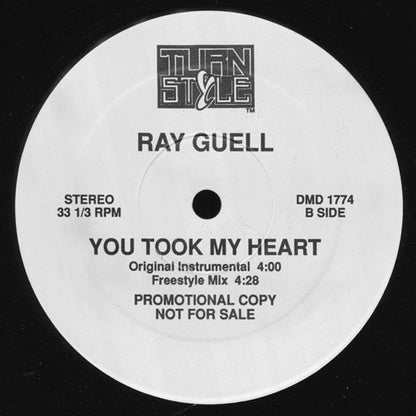 Ray Guell : You Took My Heart (12", Promo)