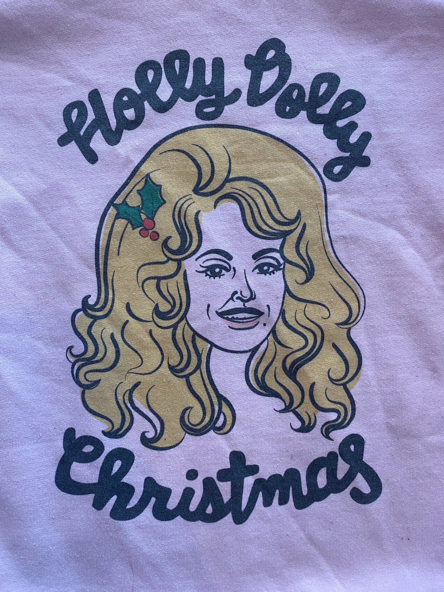 "Holly Dolly Christmas" Dolly Parton Sweatshirt