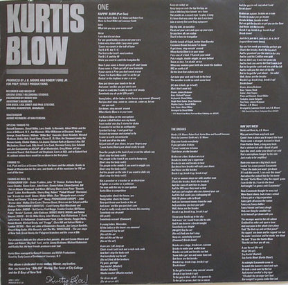 Kurtis Blow : Kurtis Blow (LP, Album, Kee)