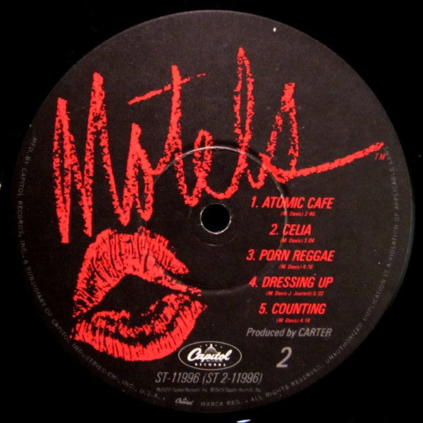 The Motels : Motels (LP, Album, Win)