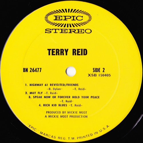 Terry Reid : Terry Reid (LP, Album, San)