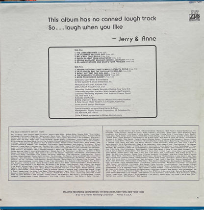 Jerry Stiller & Anne Meara : Laugh When You Like (LP, Album, PRC)