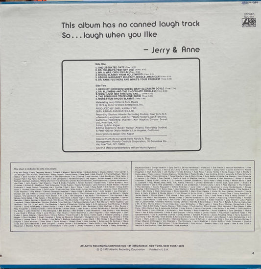 Jerry Stiller & Anne Meara : Laugh When You Like (LP, Album, PRC)