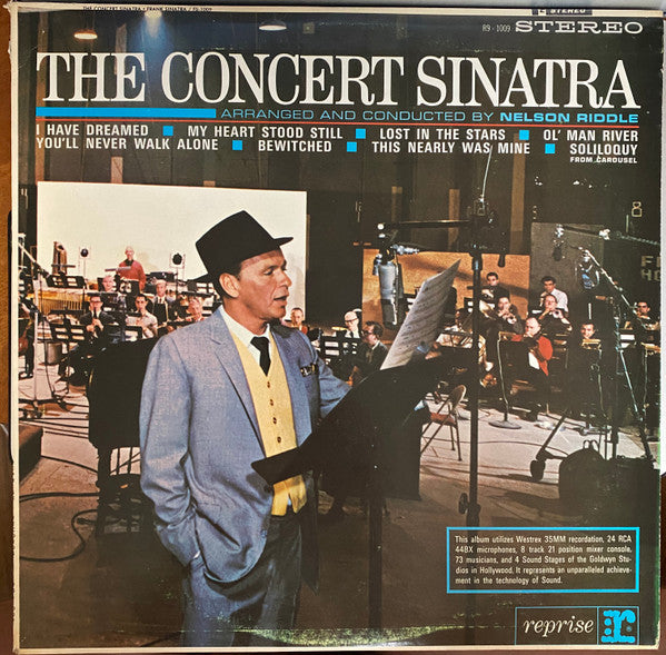 Frank Sinatra : The Concert Sinatra (LP, Album, RE)