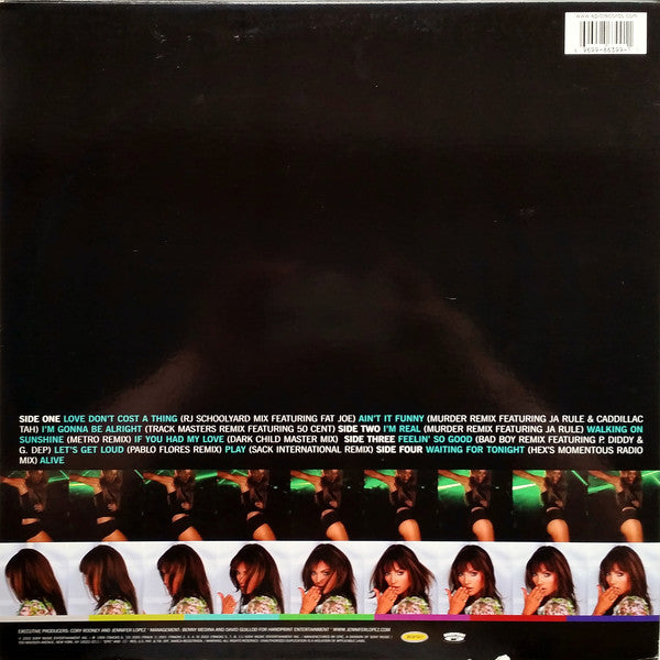 Jennifer Lopez : J To Tha L-O! (The Remixes) (2xLP, Comp, Blu)