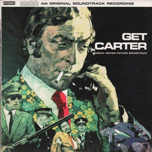 Roy Budd : Get Carter (An Original Soundtrack Recording) (LP, Album, RE, RM, Gat)