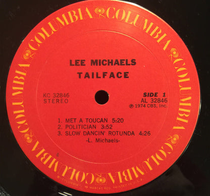Lee Michaels : Tailface (LP, Album)