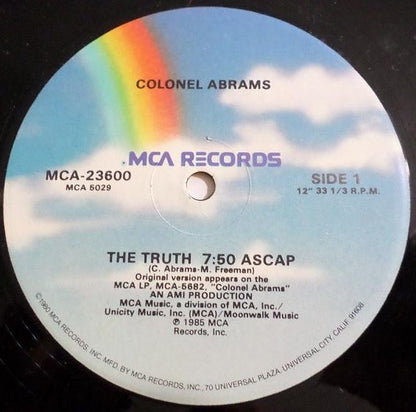 Colonel Abrams : The Truth (12", Gen)