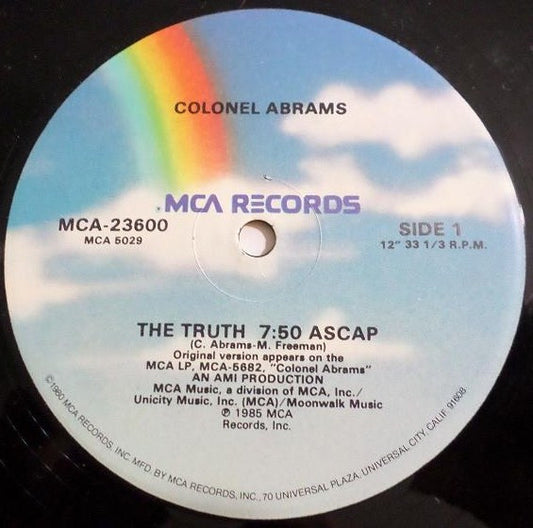 Colonel Abrams : The Truth (12", Gen)