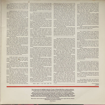 Various : Atlantic Rhythm & Blues 1947-1974 (Volume 1 1947-1952) (2xLP, Comp, Club, RM, CRC)