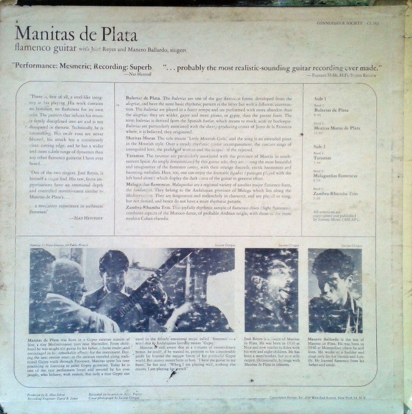 Manitas De Plata : Flamenco Guitar (LP)