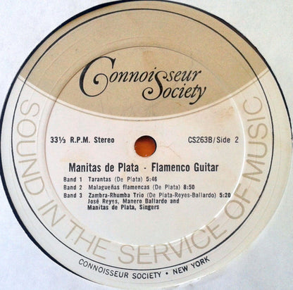 Manitas De Plata : Flamenco Guitar (LP)