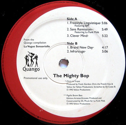 The Mighty Bop : La Vogue Sensorielle (12", Promo, Smplr)