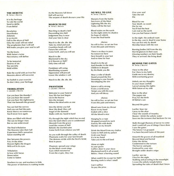 Possessed : Beyond The Gates / The Eyes Of Horror (CD, Comp)