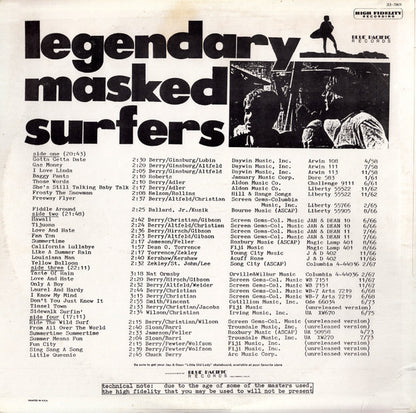 Jan & Dean : Legendary Masked Surfers Rarities (2xLP, Mono, Unofficial)
