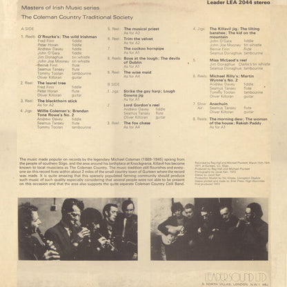 The Coleman Country Traditional Society : Music From The Coleman Country (LP)