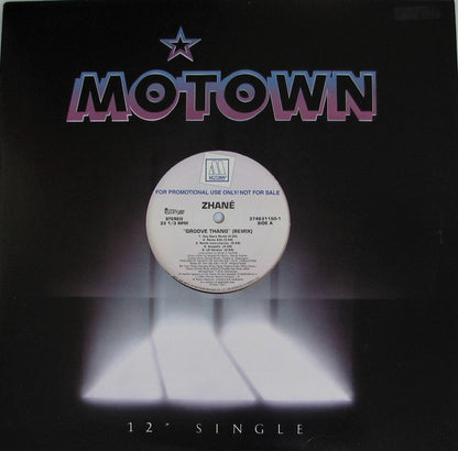 Zhané : Groove Thang (Remix) (12", Single, Promo)