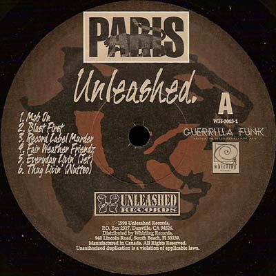 Paris (2) : Unleashed (LP, Promo)