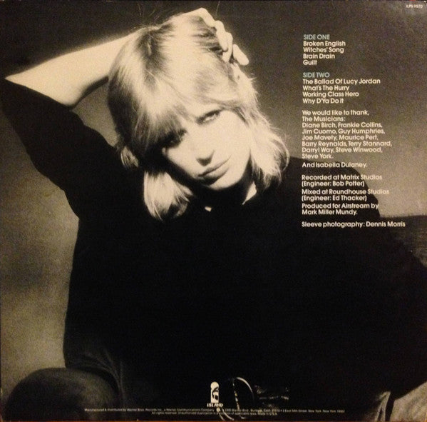 Marianne Faithfull : Broken English (LP, Album, Jac)