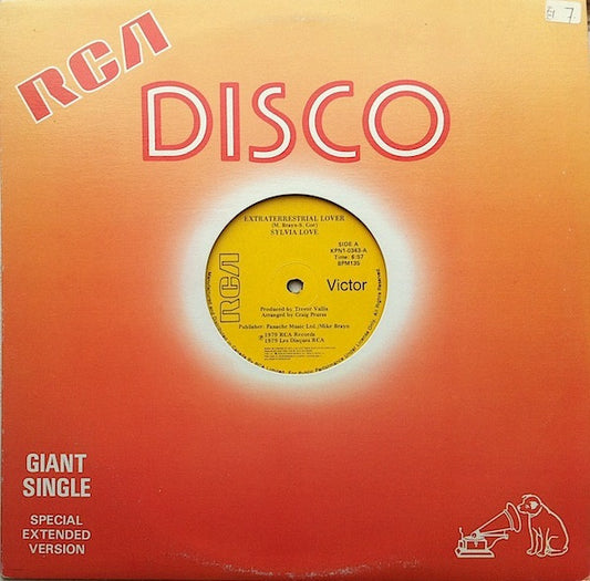 Sylvia Love : Extraterrestrial Lover (12")