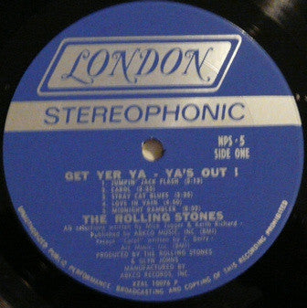 The Rolling Stones : Get Yer Ya-Ya's Out! - The Rolling Stones In Concert (LP, Album, Pit)
