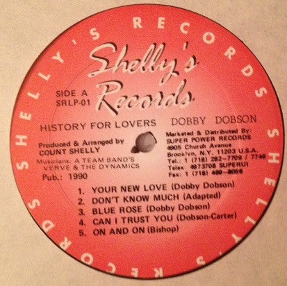 Dobby Dobson : History For Lovers (LP, Album)
