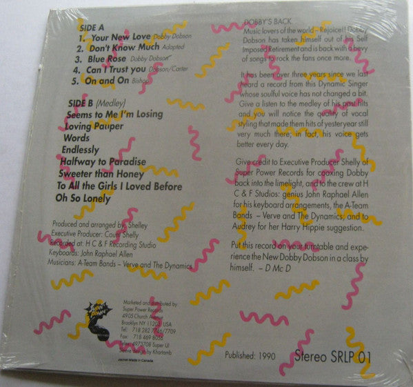 Dobby Dobson : History For Lovers (LP, Album)