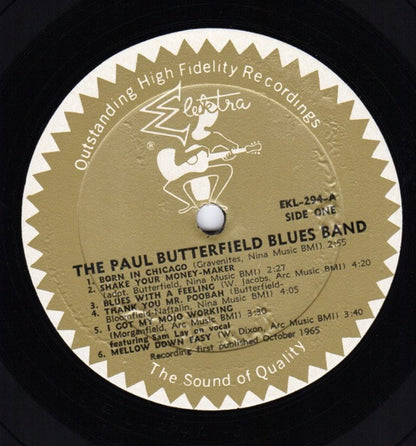 The Paul Butterfield Blues Band : The Paul Butterfield Blues Band (LP, Album, Mono, 1st)