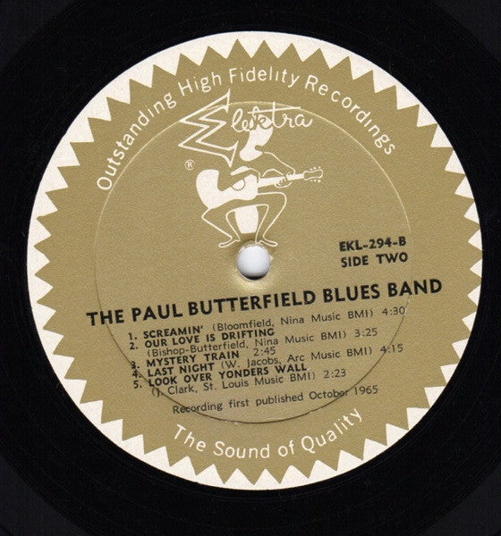 The Paul Butterfield Blues Band : The Paul Butterfield Blues Band (LP, Album, Mono, 1st)