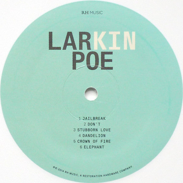 Larkin Poe : Kin (LP, Album, Whi)