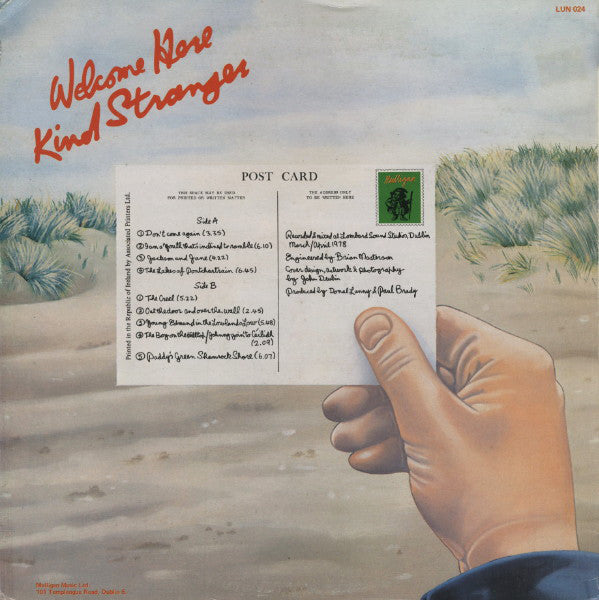 Paul Brady : Welcome Here Kind Stranger (LP, Album)